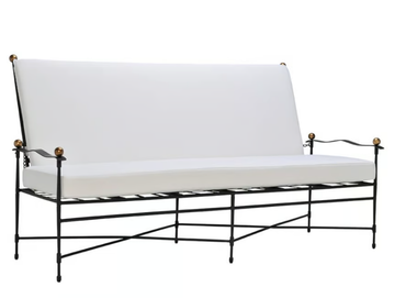 AMALFI - 3 seater recliner stainless steel garden sofa by JANUS et Cie - view 2